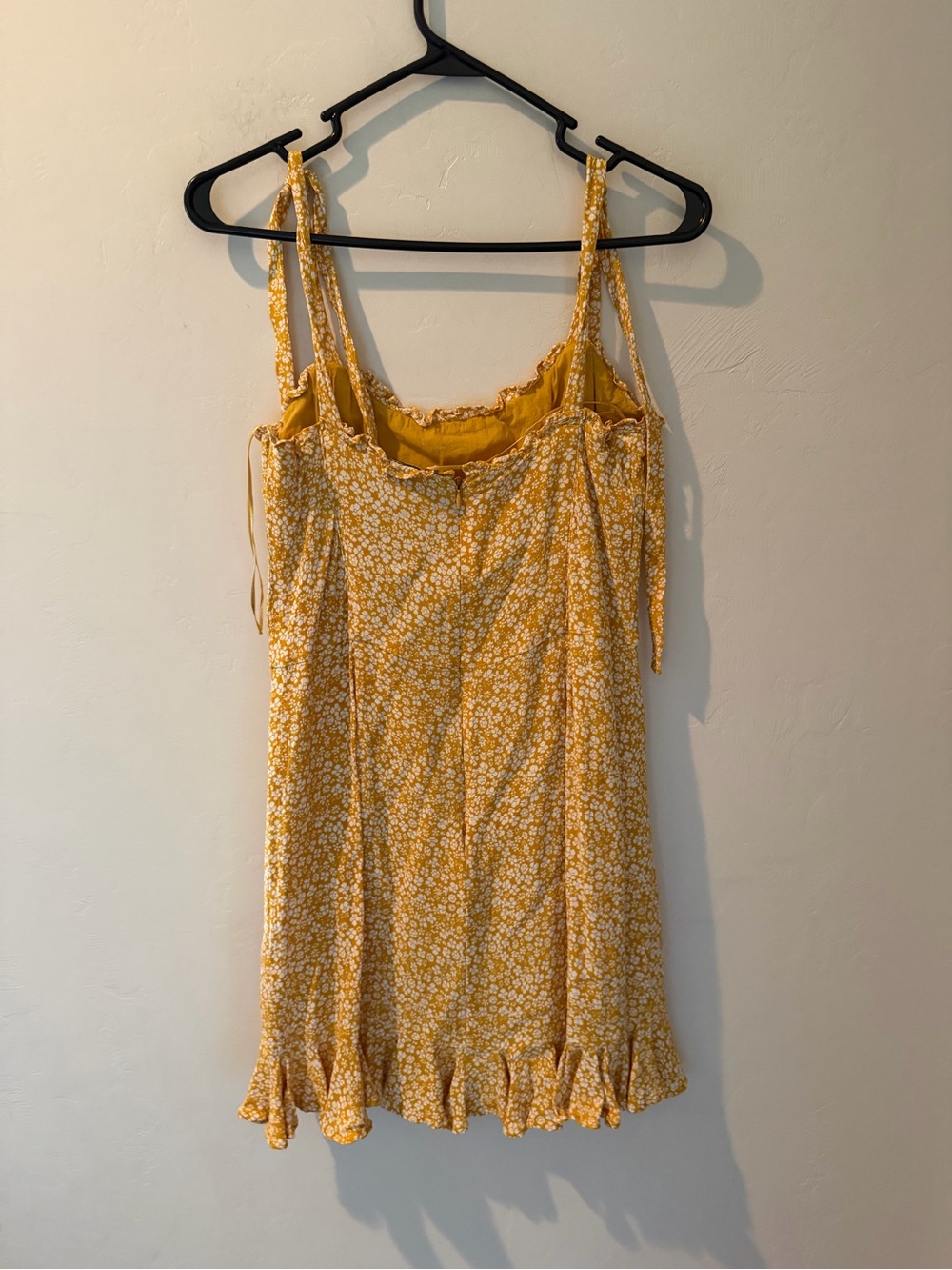 Bardot Floral Ruffle Hem Mini Dress - Picture 10 of 14
